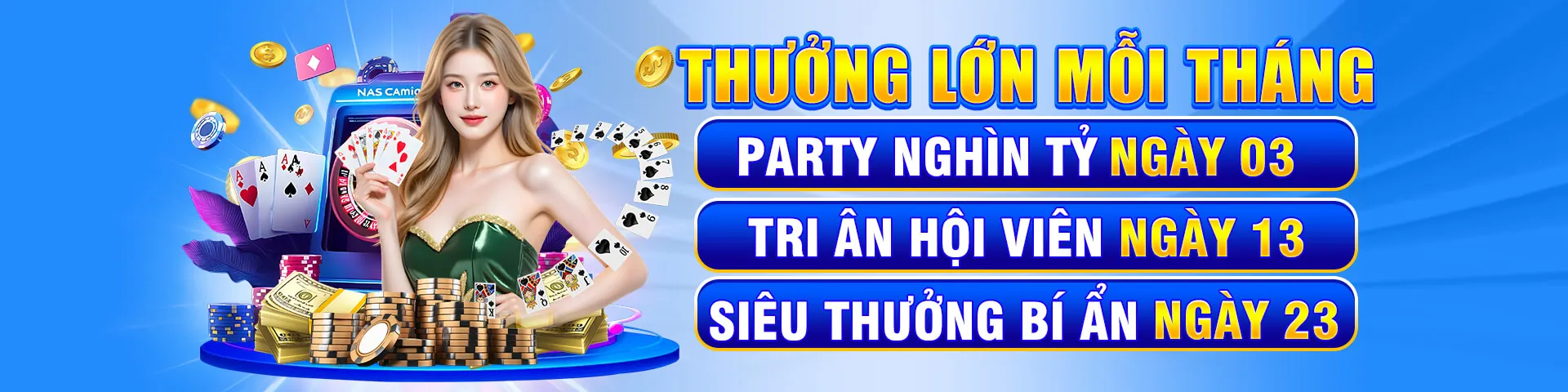 Hình ảnh tổng quan các trò chơi máy đánh bạc tại vbet win